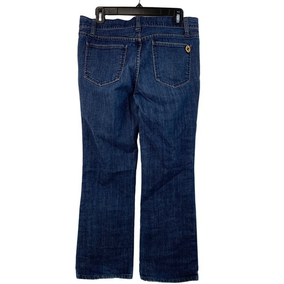 Tory Burch Womens Bootcut Jeans Size 28 Blue Classic GUC 7537 Stretch Mid Rise - Picture 3 of 11